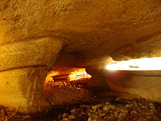 Im Inneren der Höhle von Mas d’Azil