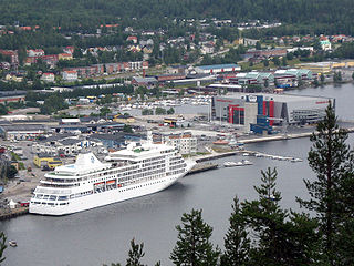 Silver Shadow im Hafen von Stockholm