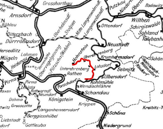 Strecke der Schmalspurbahn Goßdorf-Kohlmühle–Hohnstein