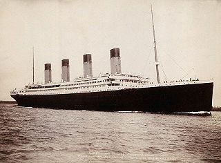Die Titanic am 10. April 1912