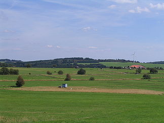 Auf der Baar von Westen