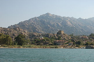Der Bafa-See mit Herakleia am Latmos