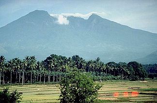 Der Vulkan Banahaw im Jahr 2007