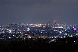 Blick vom Cobenzl auf Wien