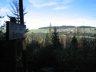 Breitnau, dahinter der Roßberg