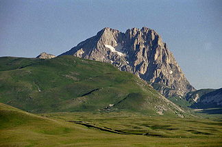 Corno Grande mit seiner Gipfelkrone