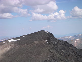 Grays Peak vom Torreys Peak aus gesehen