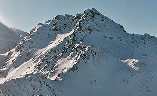 Blick im Winter vom Rosskopf auf den Haneburger