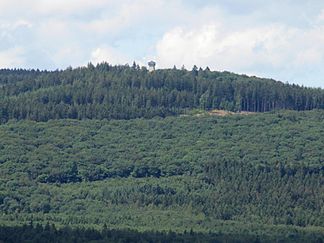 Der Herzberg von Oberursel aus gesehen