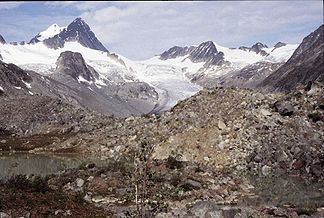 Der Keele Peak in den Mackenzie Mountains