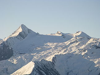 Das Kitzsteinhorn, gesehen von der Schmittenhöhe