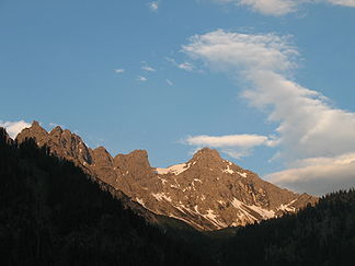 Kleiner Daumen mit Pfannhölzer-Grat aus dem Hintersteiner-Tal