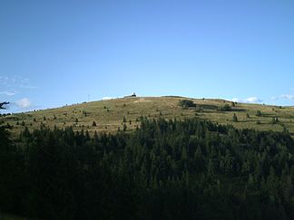 Der Berg Kojšovská hoľa (1.246 m n.m.)
