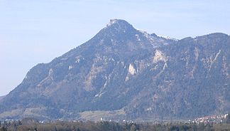 Kranzhorn von Oberaudorf aus gesehen