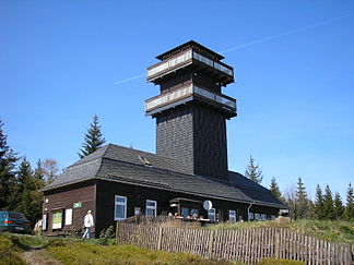 Leipziger Turm auf dem Rauhhügel (801,9 m)