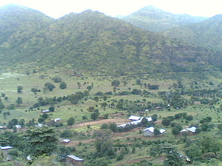 Mombo (Stadtteil von Korogwe) am Fuße der Usambara-Berge