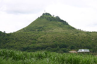 Der Vulkan Musuan  in Maramag, Bukidnon