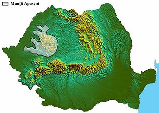 Das Apuseni-Gebirge in Rumänien