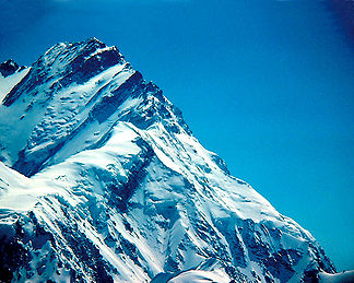 Gipfelaufbau des Nanga Parbat