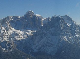 Pala di San Martino (der höchste Berg)