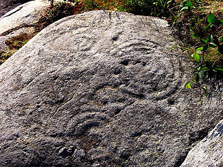 Petroglyphen vom Monte Pedroso