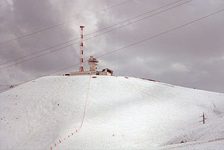 Der Gipfel des Pic Blanc