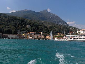 Der Monte Pizzocolo über Maderno