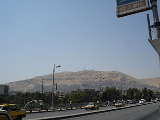 Dschabal Qāsiyūn von Süden aus gesehen (2007)