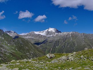 Rietzer Grießkogel von Südwesten