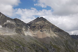 Roßhorn, von der alten Barmer Hütte