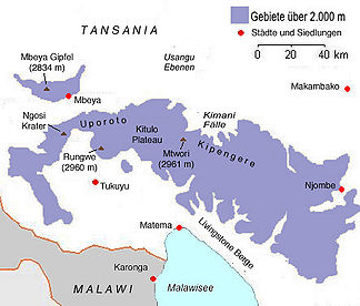 Das südliche Hochland von Tansania