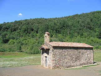 Ermita de Santa Margarida im Vulkankrater