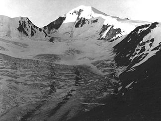 Similaun-Nordwand im Jahr 1981