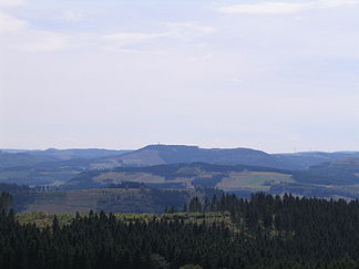 Der Stüppel von Nordwesten, gesehen vom Lörmecke-Turm