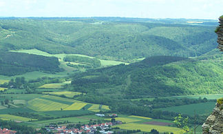 Der Töpferberg und der Treffurter Stadtwald