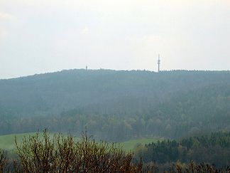 Ungerberg von der Götzinger Höhe aus gesehen
