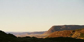 Varmalækjarmúli, 2.v.re., gesehen vom Gipfel des Hestfjall