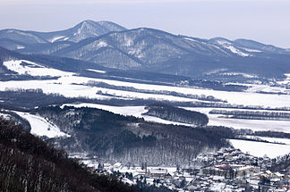 Vysoká vom Burg Plavecký hrad