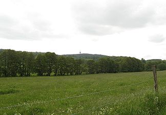 Blick zum Höllberg von Driedorf