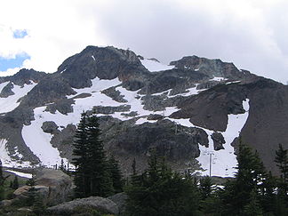 Gipfelbereich mit Skilift