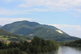 Wollangberg vom Kraftwerk Kellerberg aus gesehen