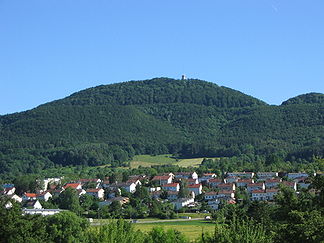 Roßberg von Norden aus gesehen