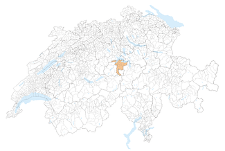 Lage Kanton Nidwalden