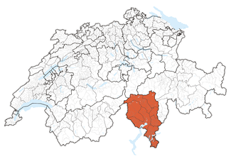 Karte TicinoTessin