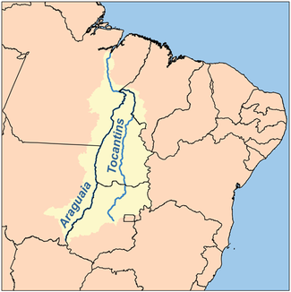 Lauf des Rio Araguaia