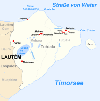Der Subdistrikt Tutuala