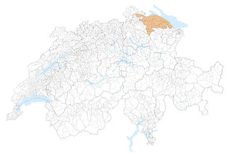 Lage Kanton Thurgau