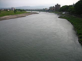 Ansicht des Flusses