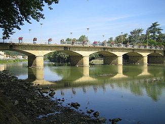 Brücke in Aire-sur-l’Adour