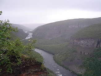 Canyon des Altaelva
